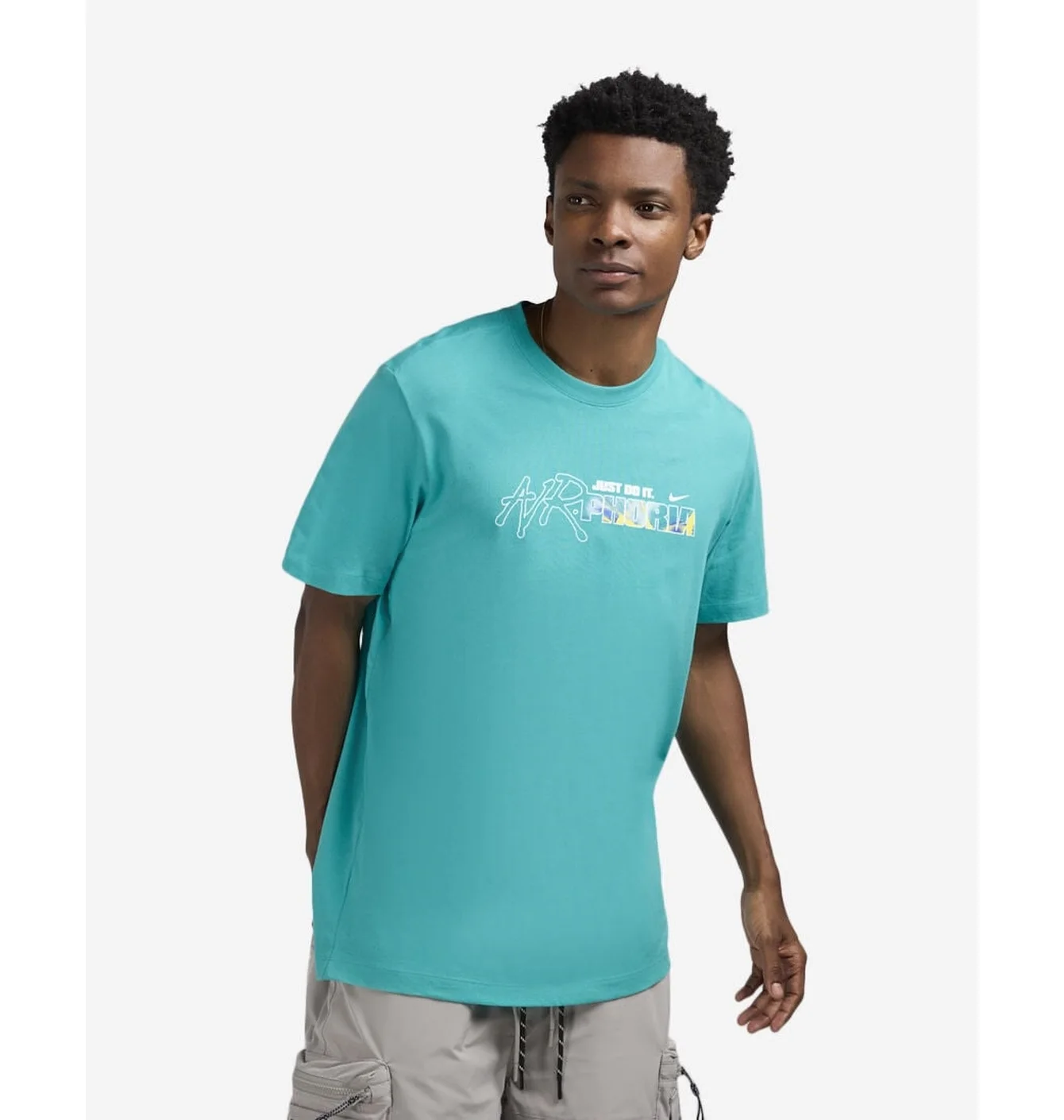 Футболка чоловіча Nike Nsw Airphoria Tee Light Blue FZ4794-345