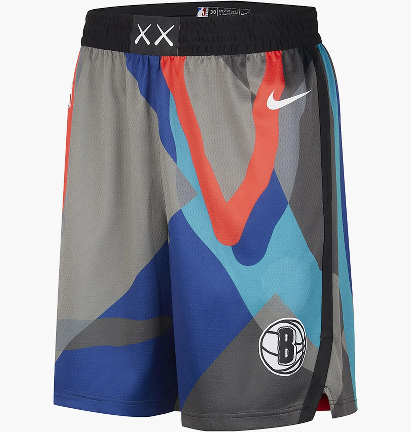 Шорти чоловічі Nike Dri-Fit Nba Swingman Brooklyn Nets City Edition 2023/24 Grey DX8694-010