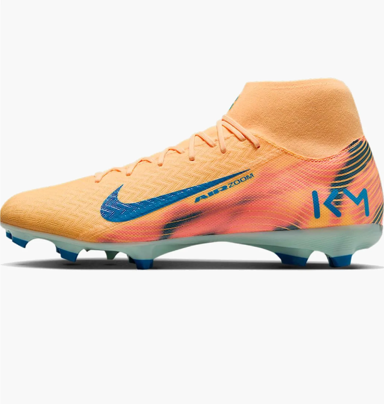 Бутси унісекс Nike Air Zoom Mercurial Superfly X Academy X Mbappe Mg Peach FQ8293-801
