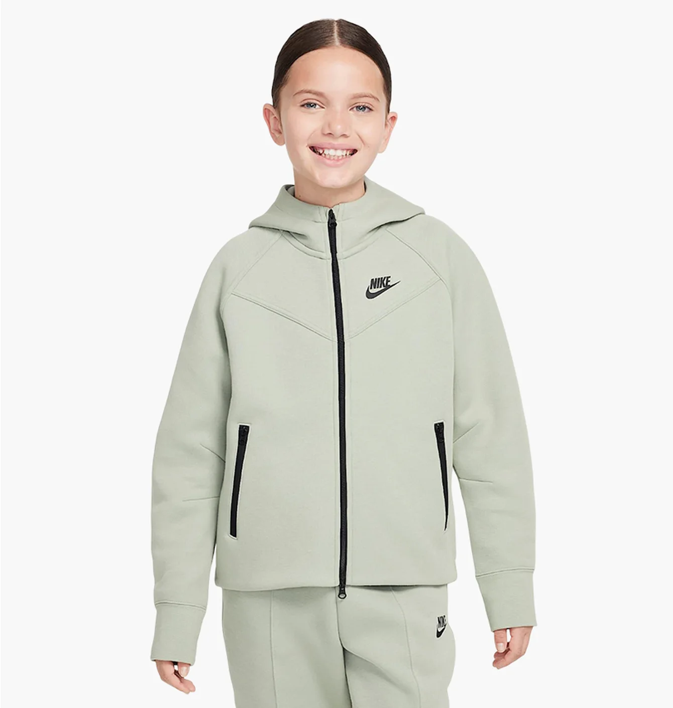 Толстовка дитяча Nike Nsw Club Flc Hd Green FD2979-370