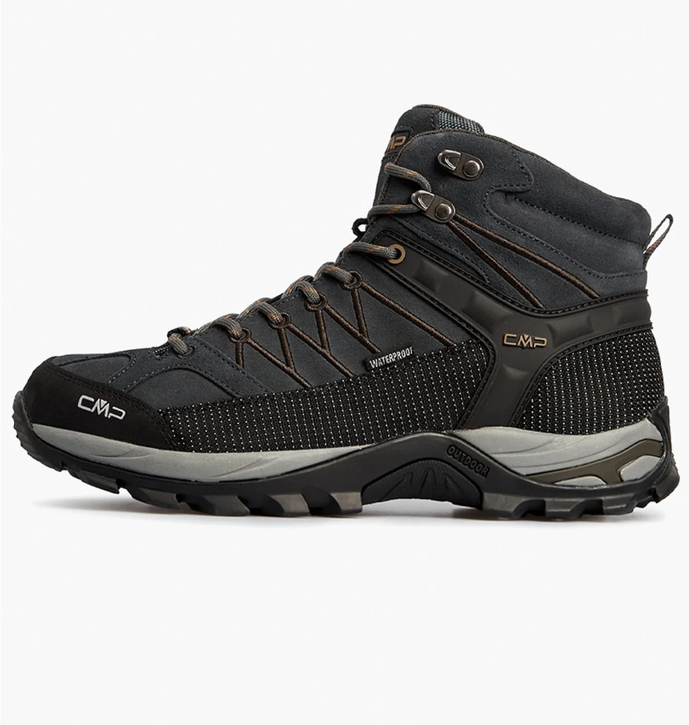 Черевики чоловічі CMP Rigel Mid Trekking Shoe Wp Black 3Q12947-68UH