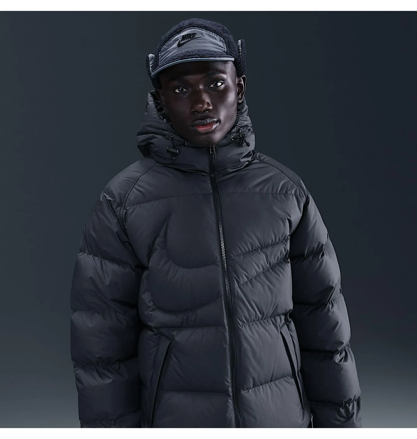 Пуховик чоловічий Nike Club Hd Max 7 Black IH2377-010