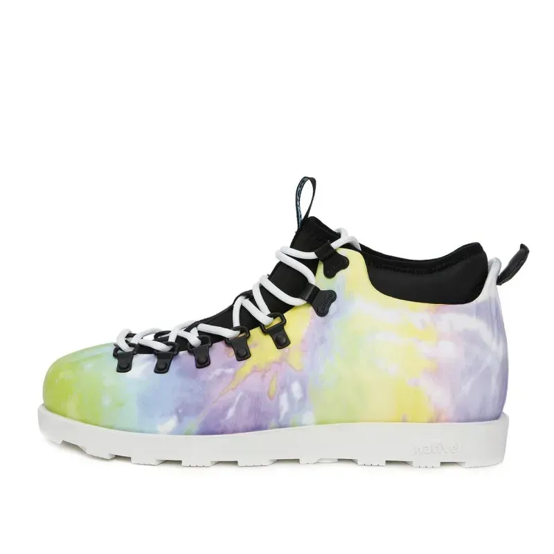 Черевики чоловічі Native Fitzsimmons Citylite Print Shell White/Palm Tie Dye (31106800-1908)