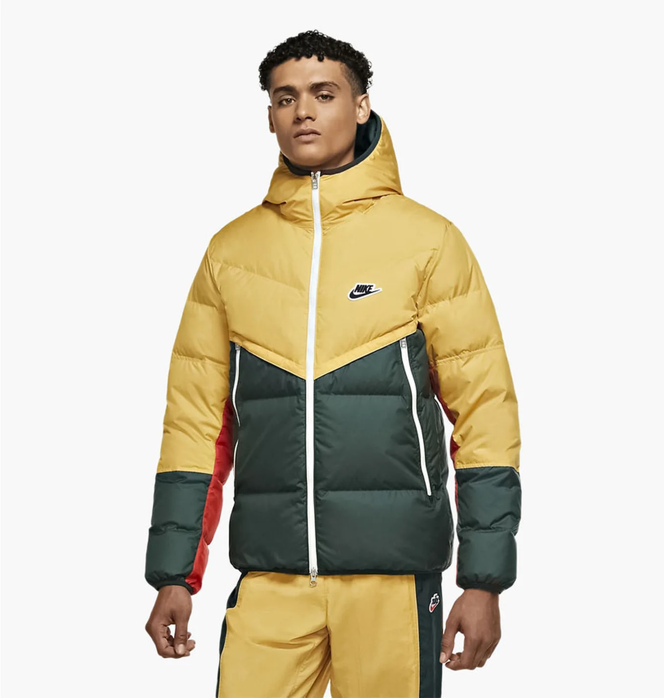Куртка чоловіча Nike Sportswear Down-Fill Windrunner Yellow CU4404-700