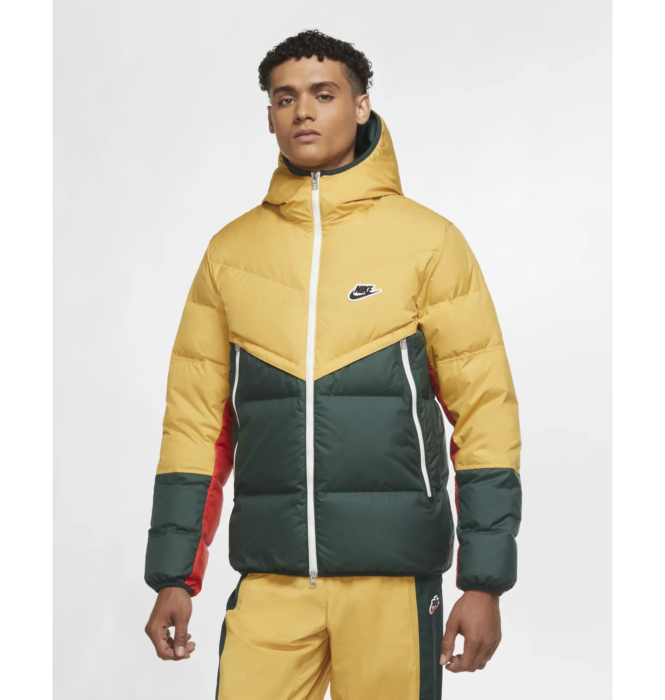 Куртка чоловіча Nike Sportswear Down-Fill Windrunner Yellow CU4404-700