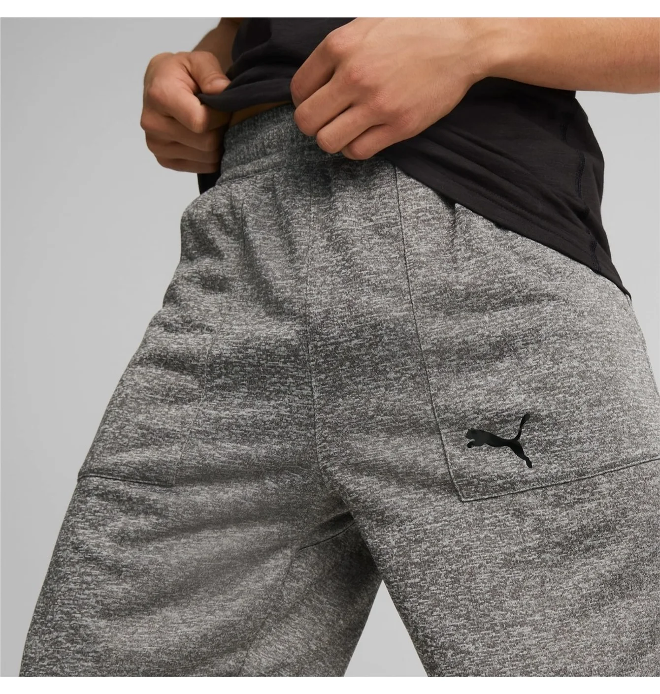 Шорти чоловічі Puma Fit Knitted 9 Training Shorts Grey 522121-03