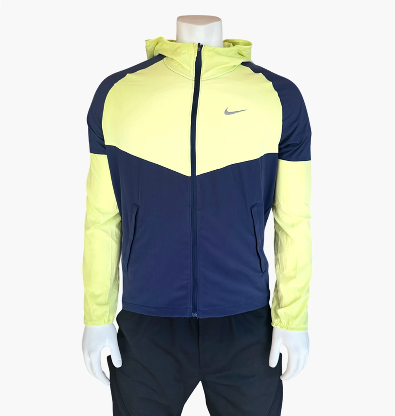 Вітровка чоловіча Nike Running Repel Blue/Yellow IF9694-410