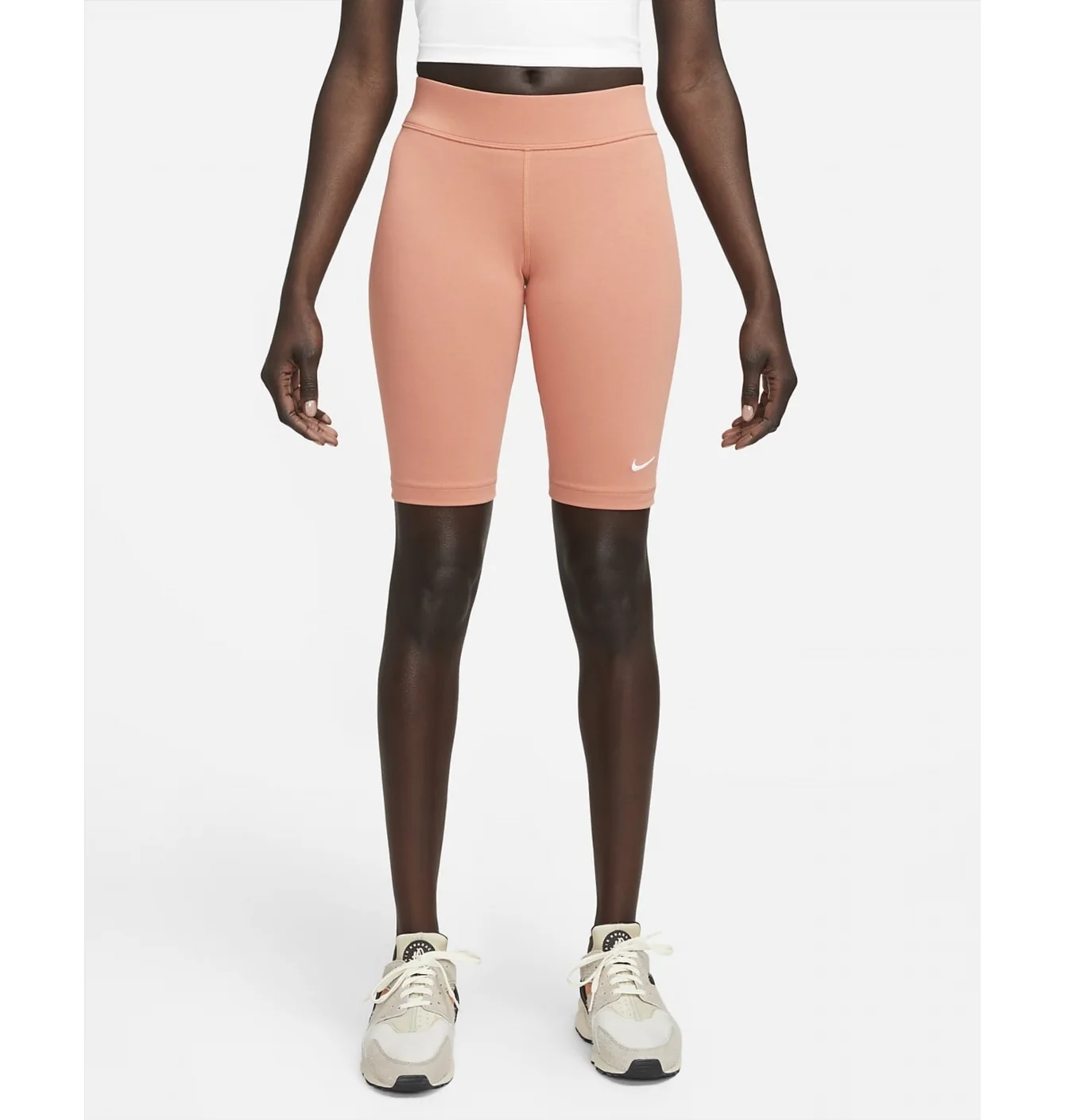 Шорти жіночі Nike Nsw Essential Biker Short Peach Cz8526-827