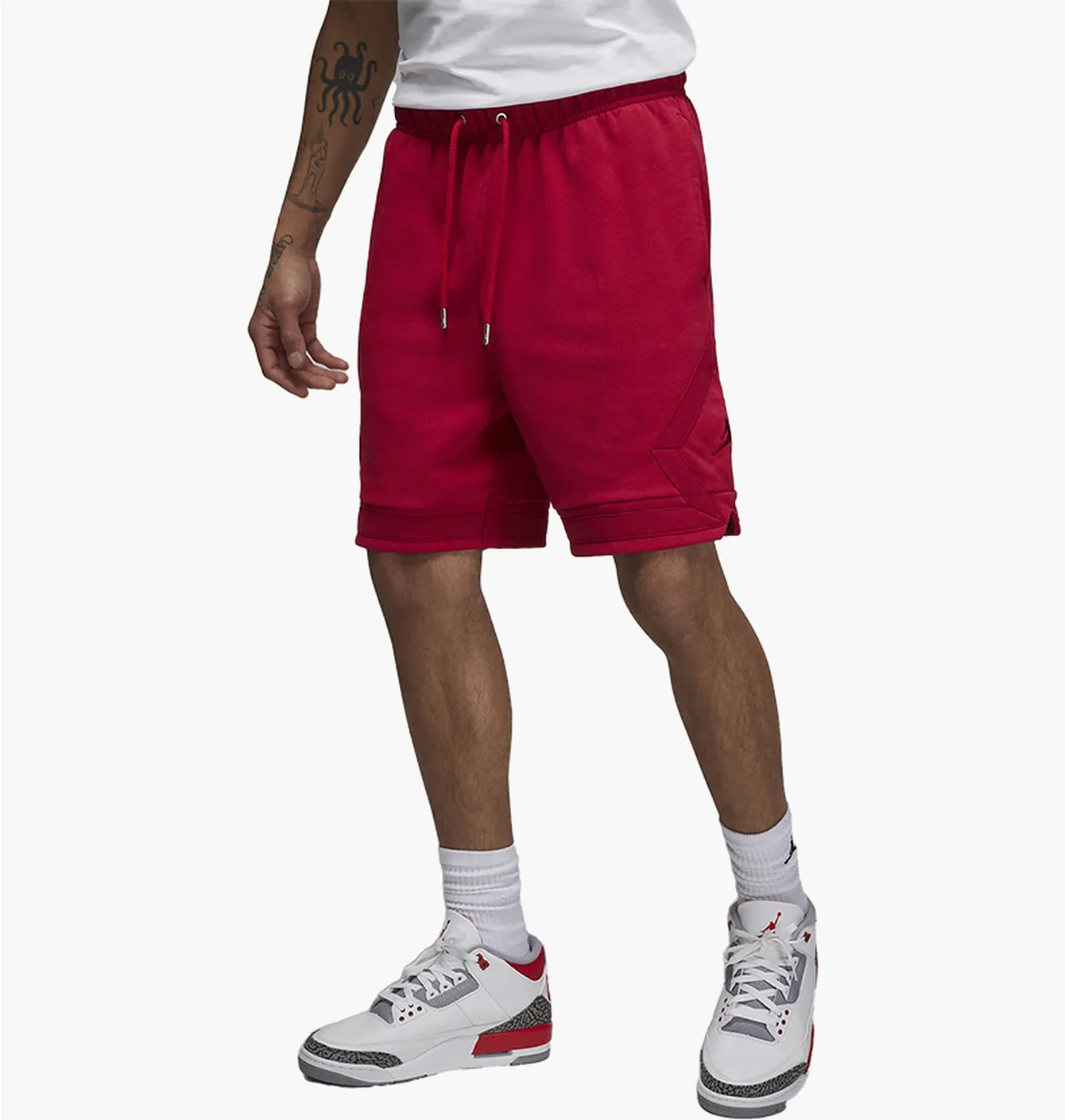 Шорти чоловічі Air Jordan Flight Fleece Red DQ7472-619