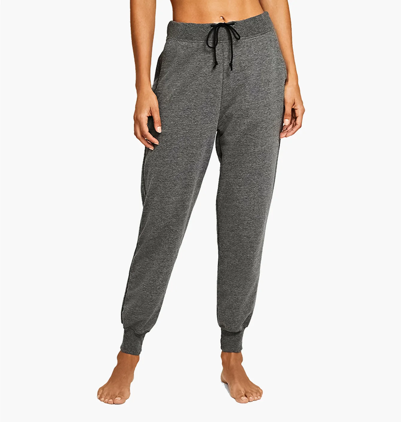 Штани чоловічі Nike Yoga French Terry Fleece 7/8 Grey DC5267-010