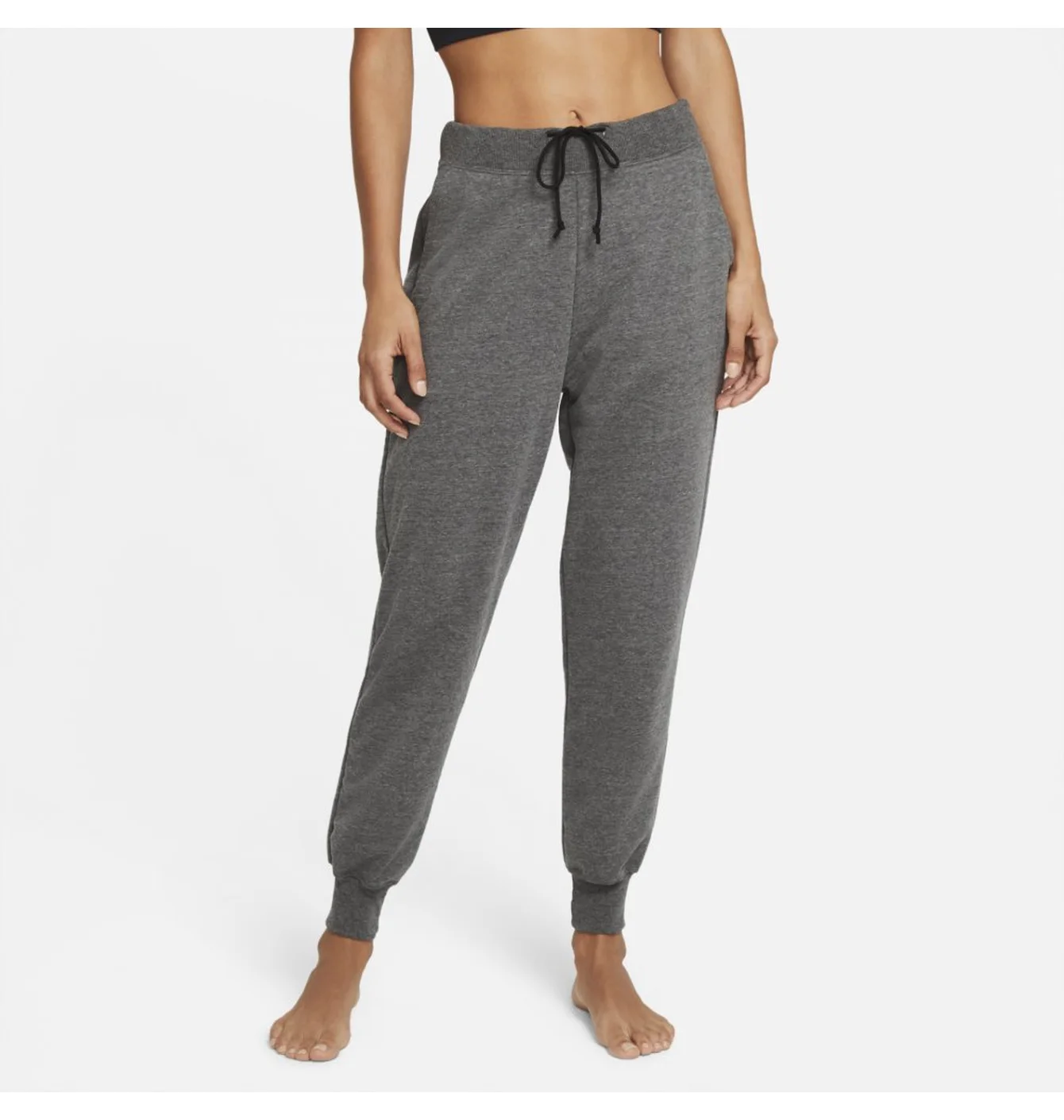Штани чоловічі Nike Yoga French Terry Fleece 7/8 Grey DC5267-010