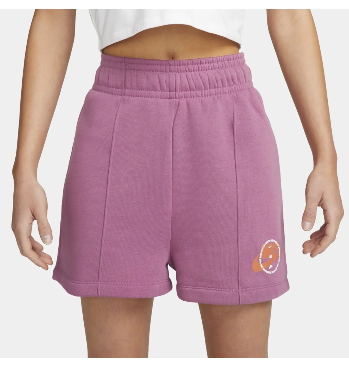 Шорти жіночі Nike Sportswear Fleece Shorts Violet Dx5677-507