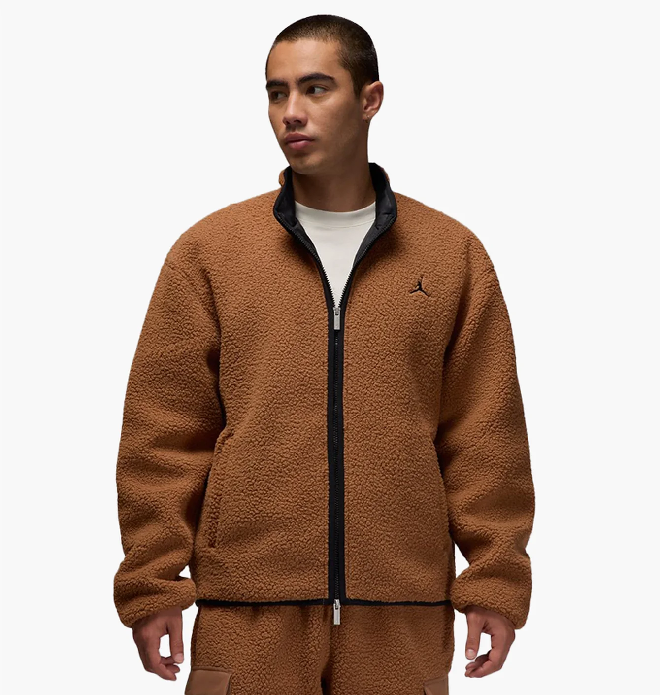 Кофта чоловіча Air Jordan Flight Sherpa Brown FV7448-223