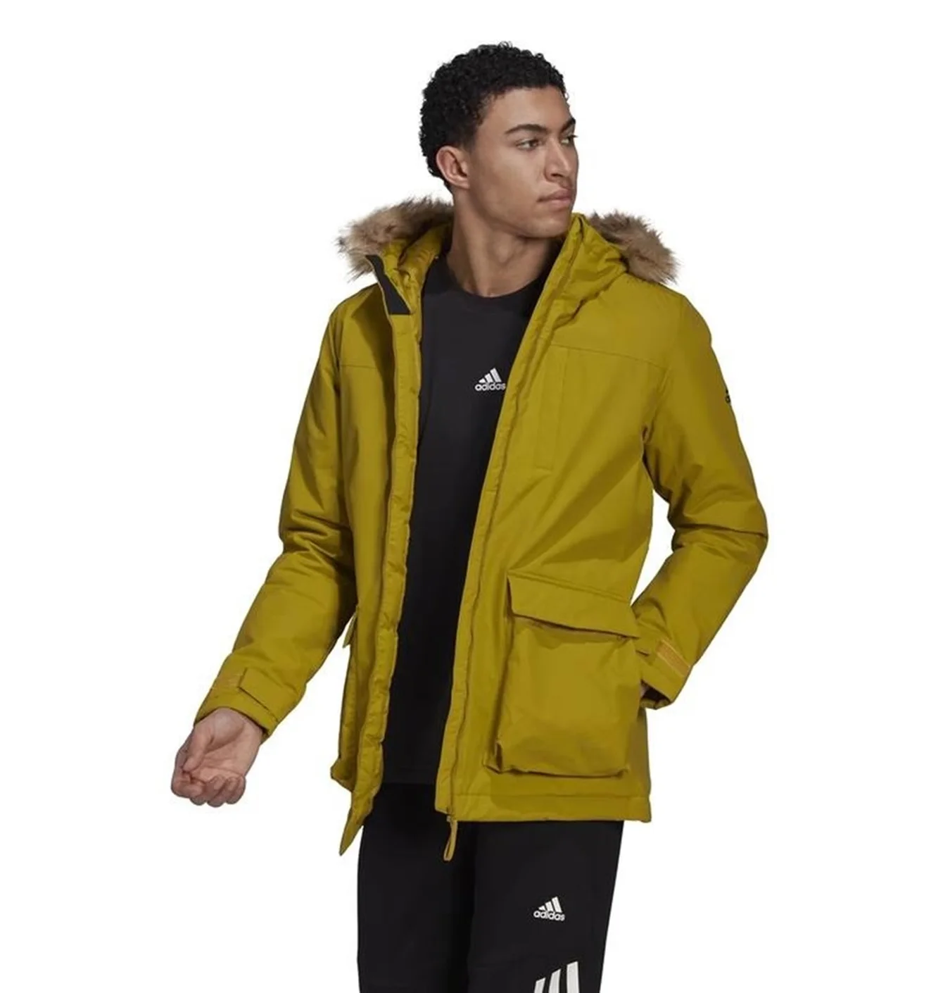 Парка чоловіча Adidas Parka Sn99 Yellow HG8720