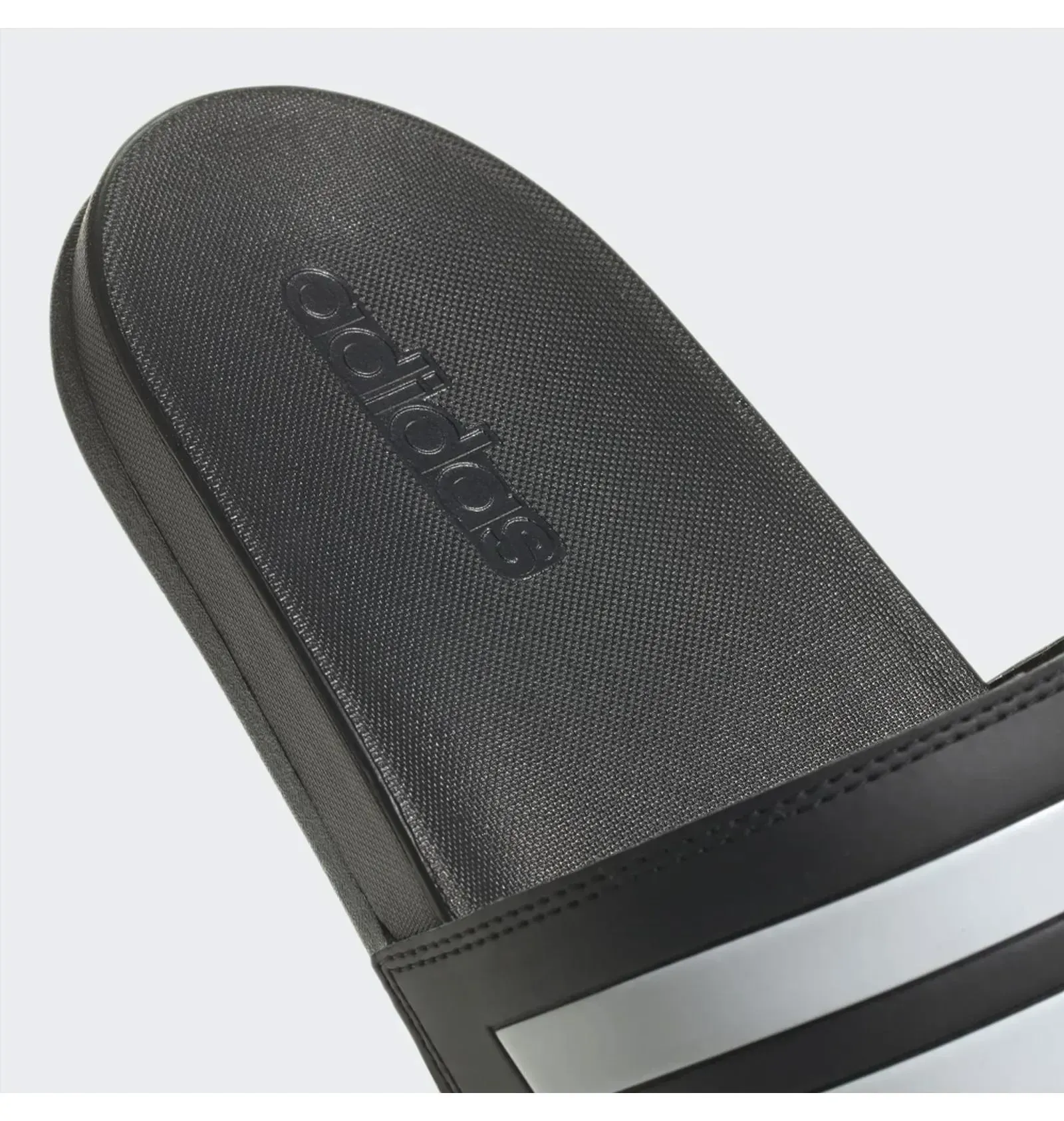 Тапочки унісекс Adidas Adilette Comfort Slides Black/White Gz5891 (GZ5891)