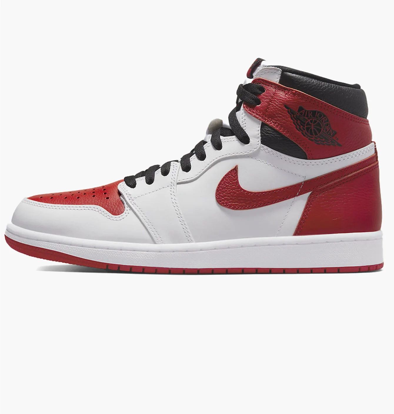 Кросівки чоловічі Air Jordan 1 High Retro Heritage White/Red 555088-161