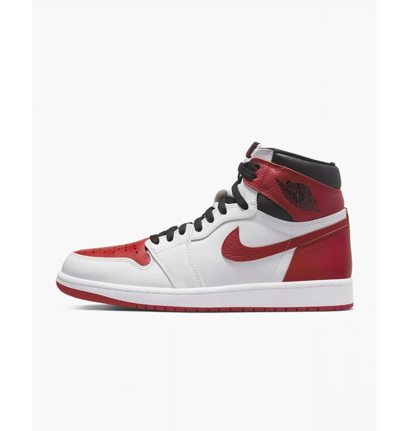 Кросівки чоловічі Air Jordan 1 High Retro Heritage White/Red 555088-161