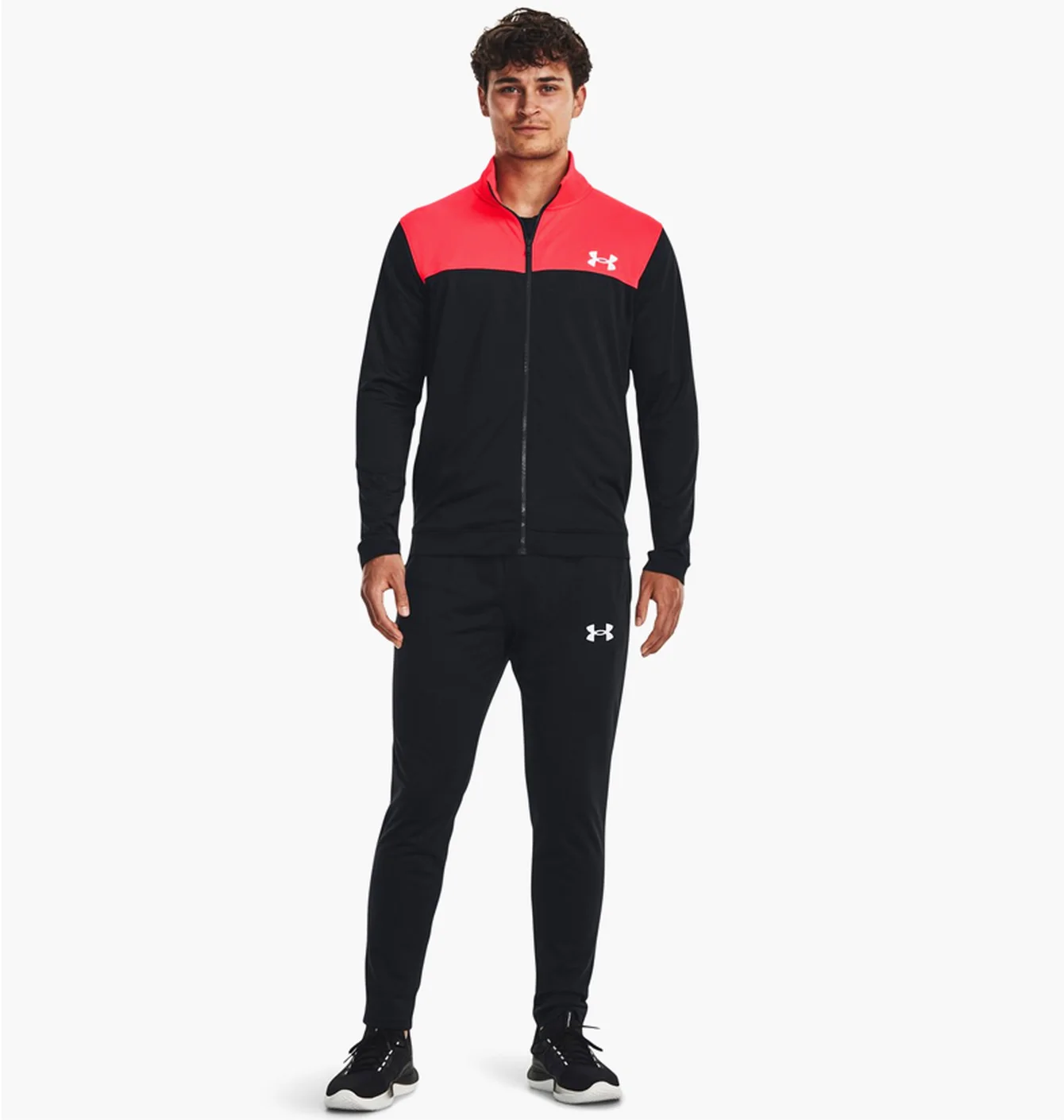 Спортивний костюм чоловічий Under Armour Emea Novelty Black/Red 1366212-006