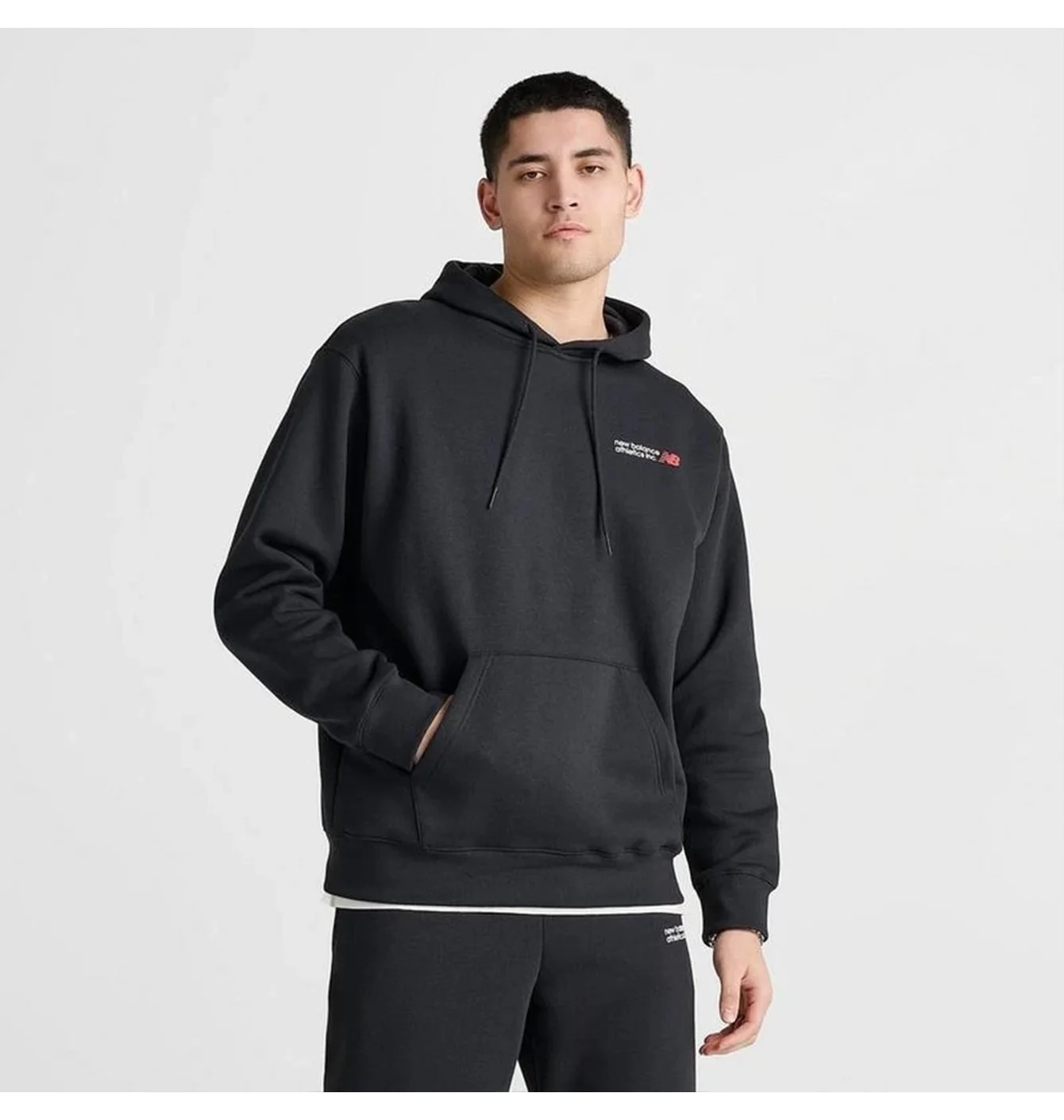 Худі чоловіче New Balance Tone Logo Black MT51770-001