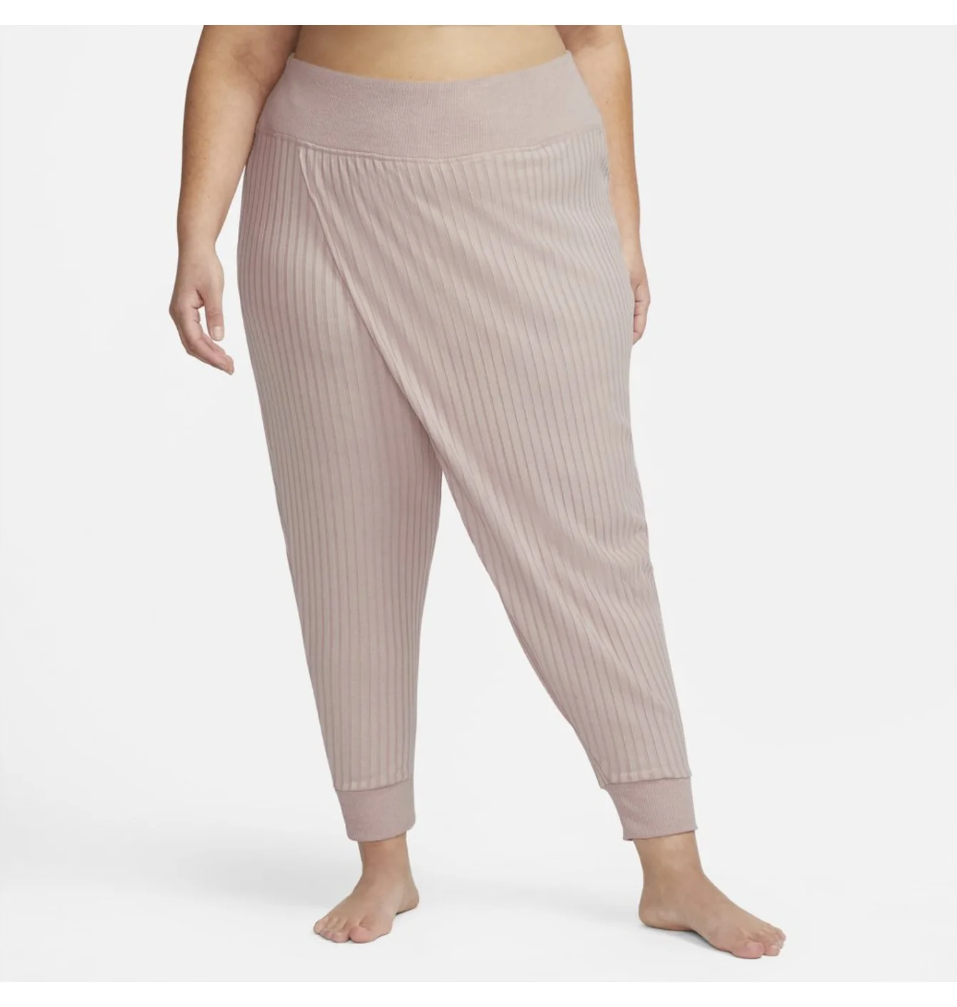 Штани жіночі Nike Yoga Luxe Różówy Grey DD9607-601