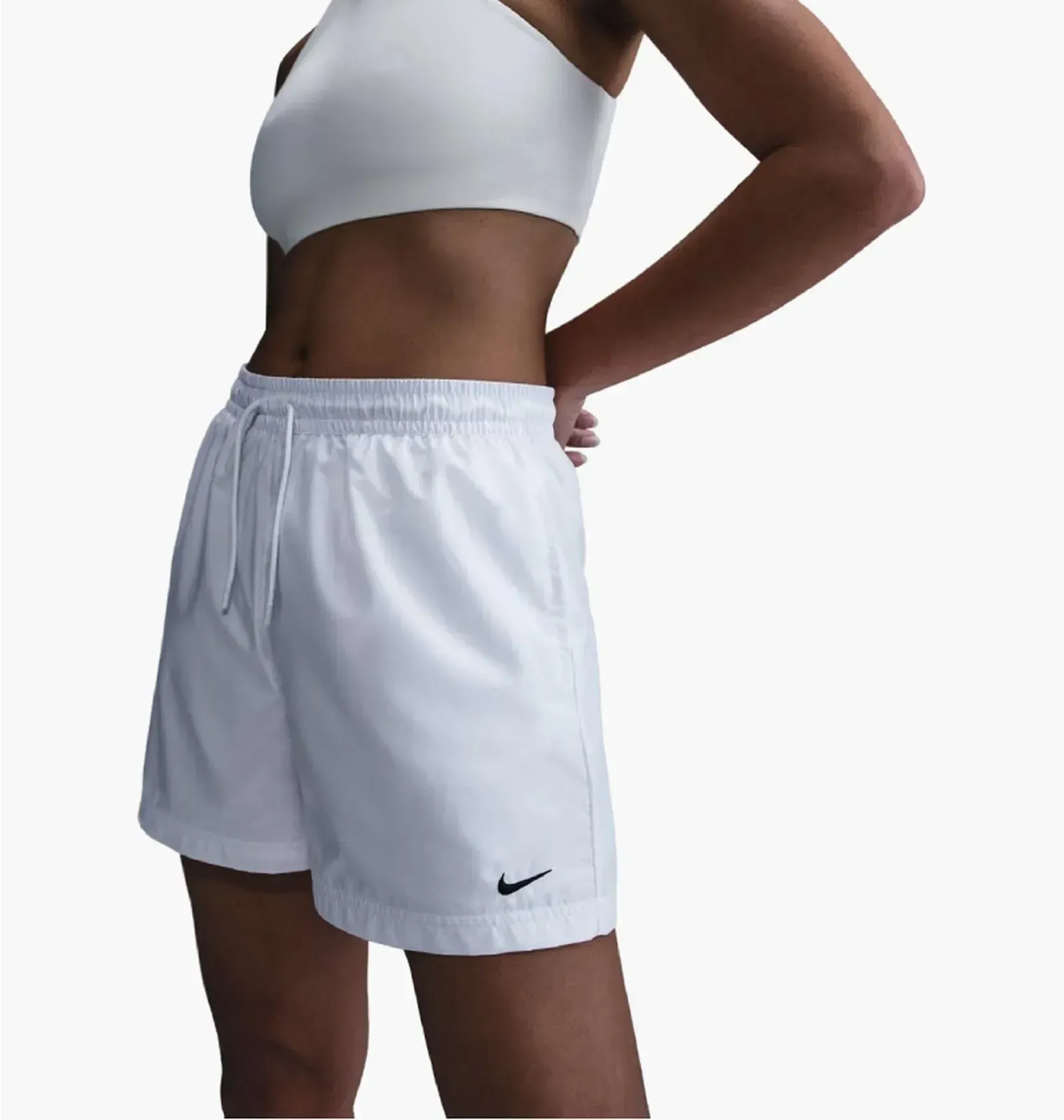 Шорти жіночі Nike Mr Essntl Wvn White (FV7557-100)