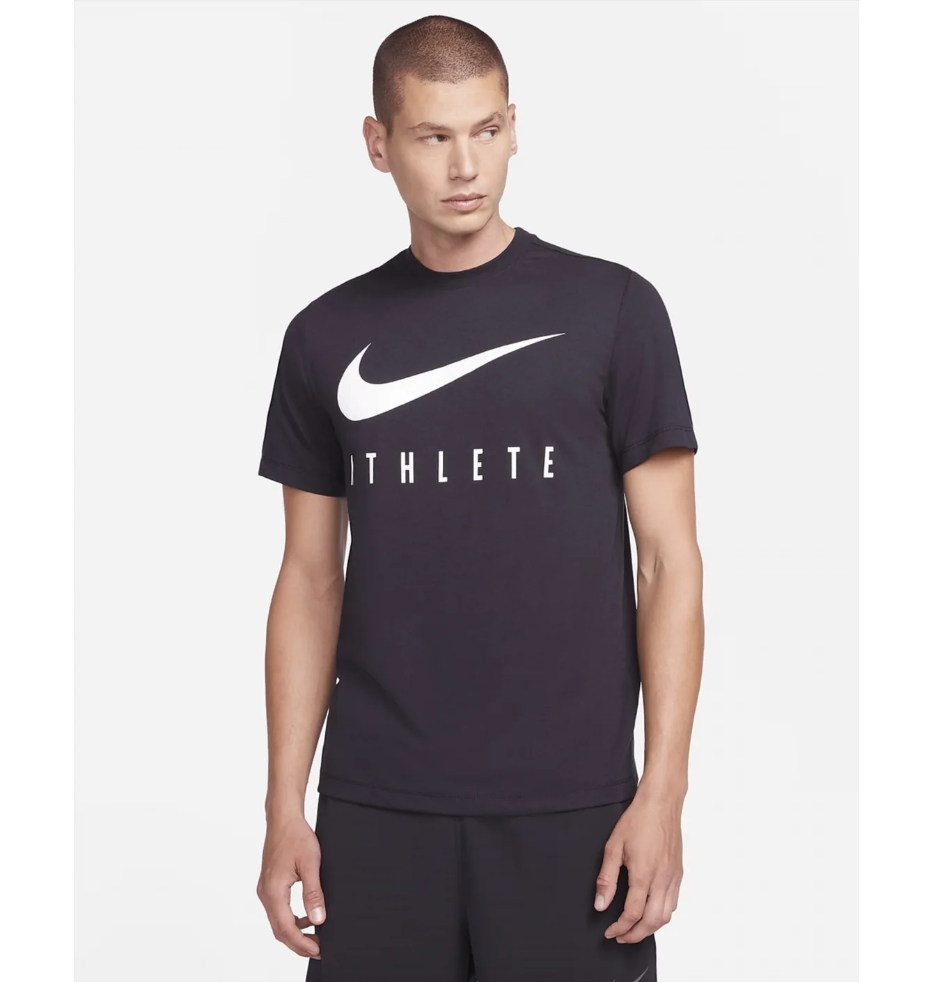 Футболка чоловіча Nike Dry Tee Db Athlete Black DD8616-010