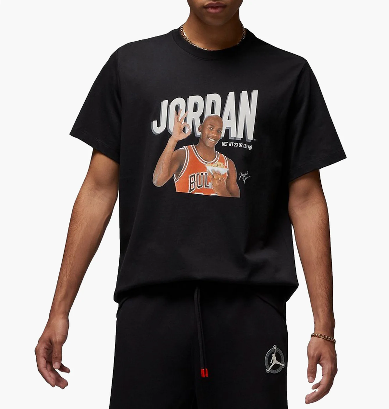 Футболка чоловіча Air Jordan Flight Mvp Black Dv8434-010