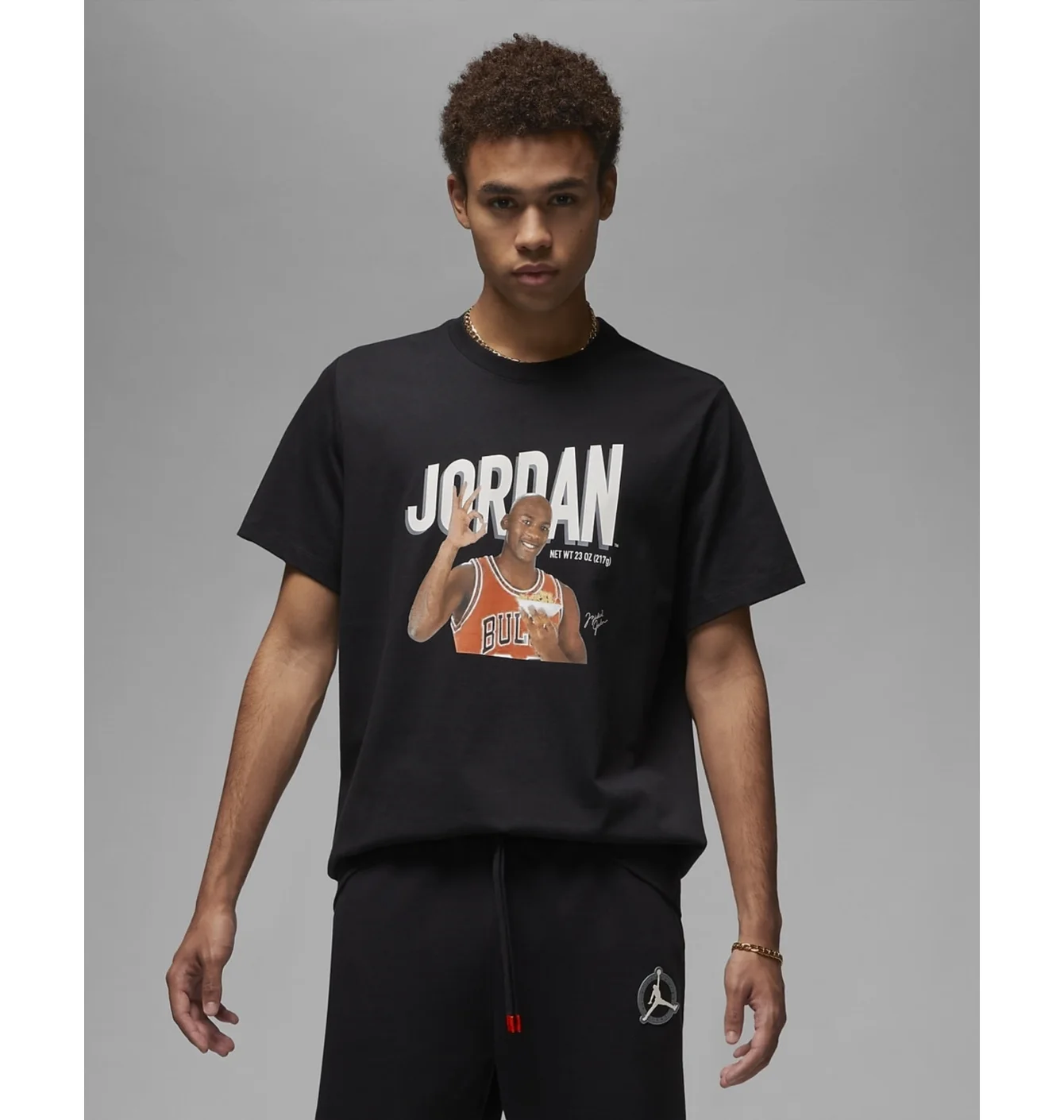 Футболка чоловіча Air Jordan Flight Mvp Black Dv8434-010
