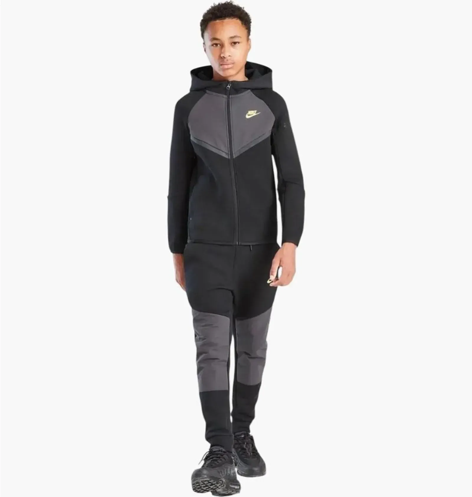 Спортивний костюм дитячий Nike Sportswear Black (IO1285-010__IO1286-010)
