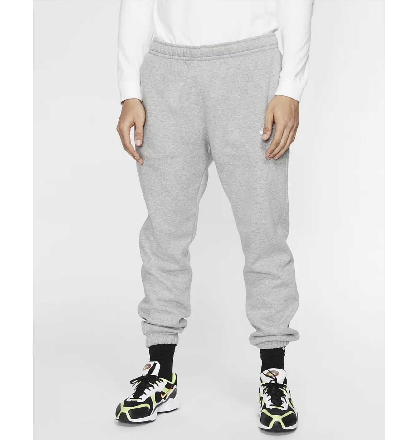 Штани чоловічі Nike Sportswear Club Fleece Grey BV2737-063