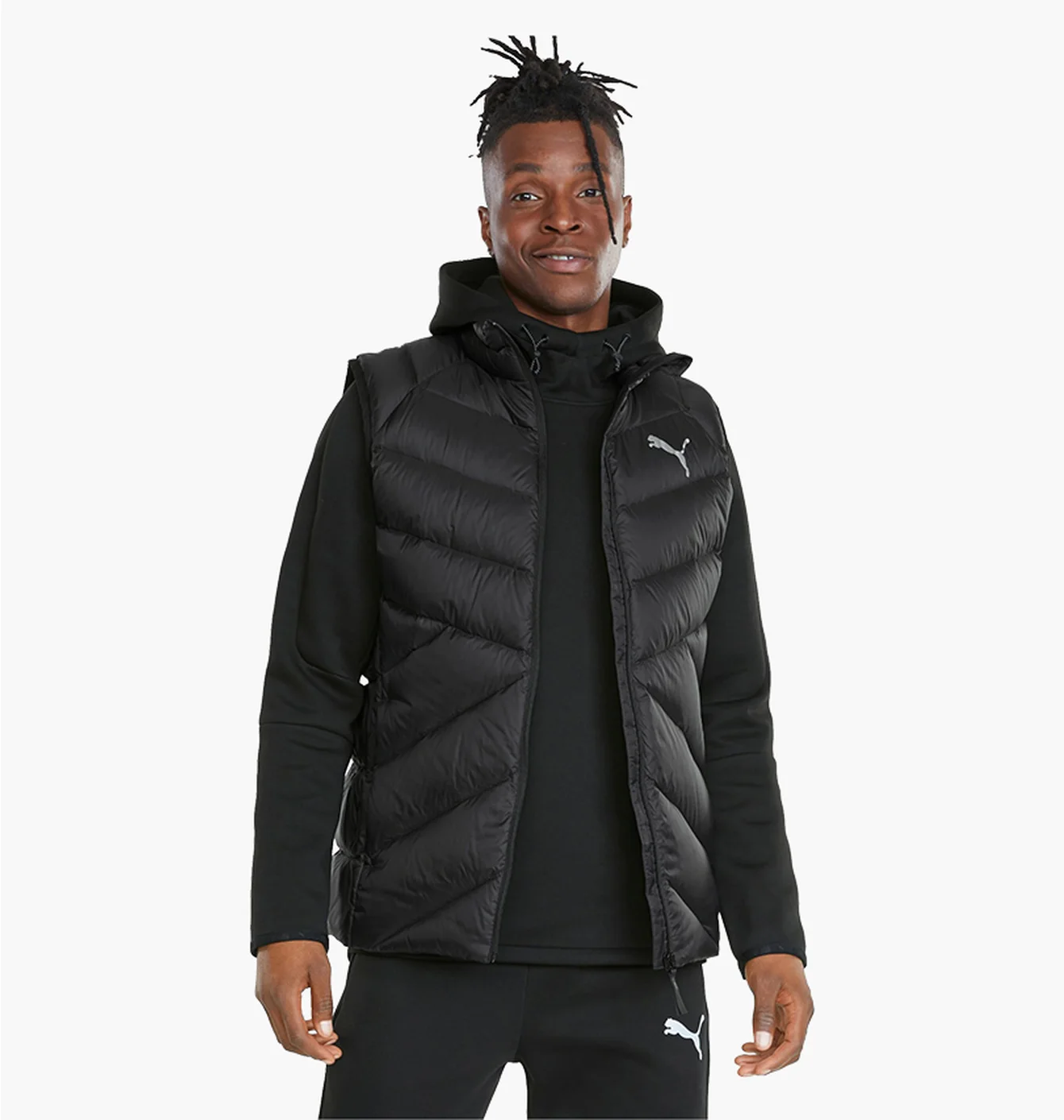 Куртка чоловіча Puma Pwrwarm Packlite Black 587700-01