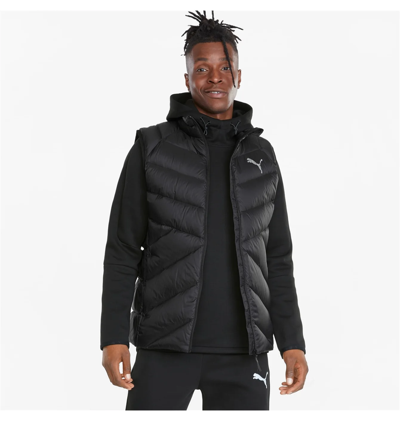 Куртка чоловіча Puma Pwrwarm Packlite Black 587700-01