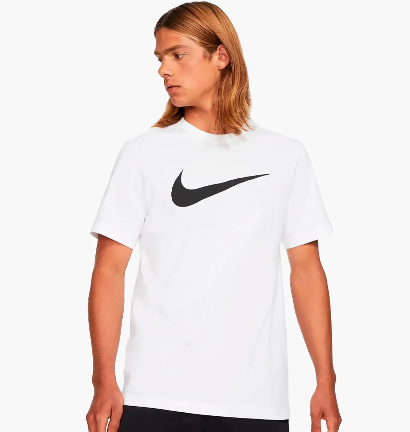 Футболка чоловіча Nike Sportswear Swoosh White BV0621-100