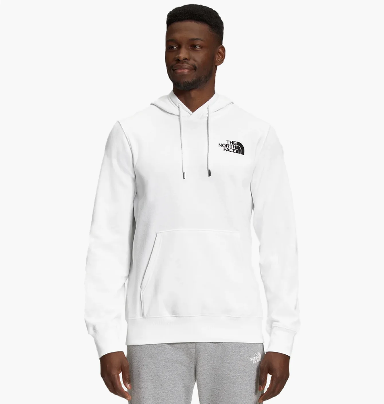 Худі чоловіче The North Face Box Nse Pullover Hoodie White NF0A7UNSLA9