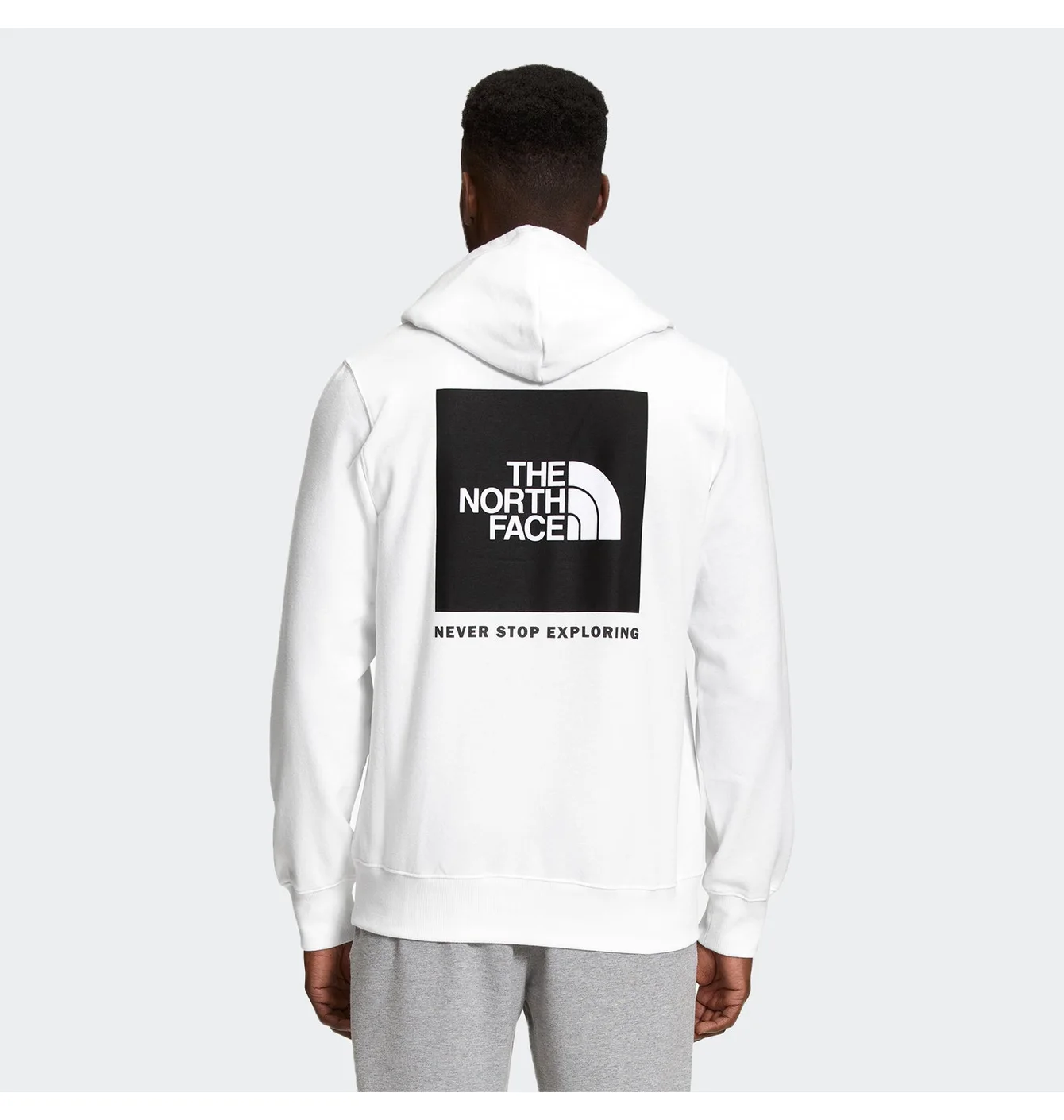 Худі чоловіче The North Face Box Nse Pullover Hoodie White NF0A7UNSLA9