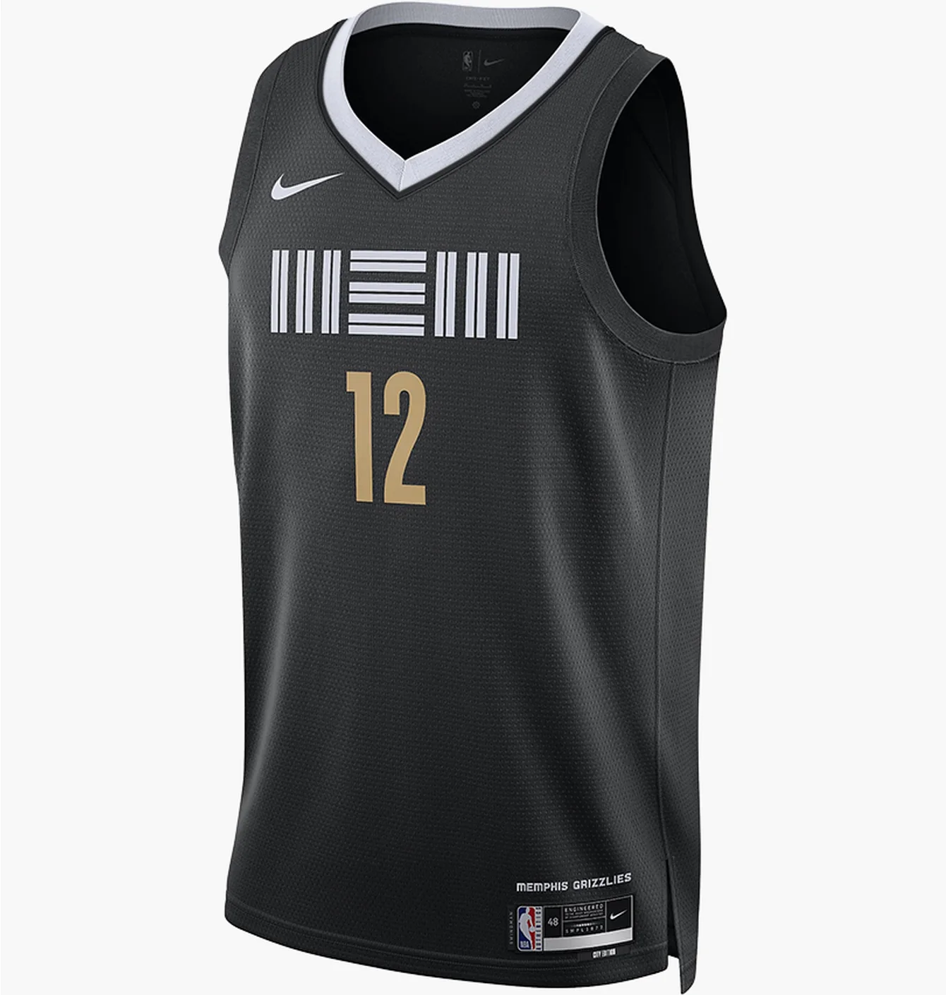 Майка чоловіча Nike Dri-Fit Nba Swingman Ja Morant Memphis Grizzlies City Edition 2023/24 Black DX8507-011