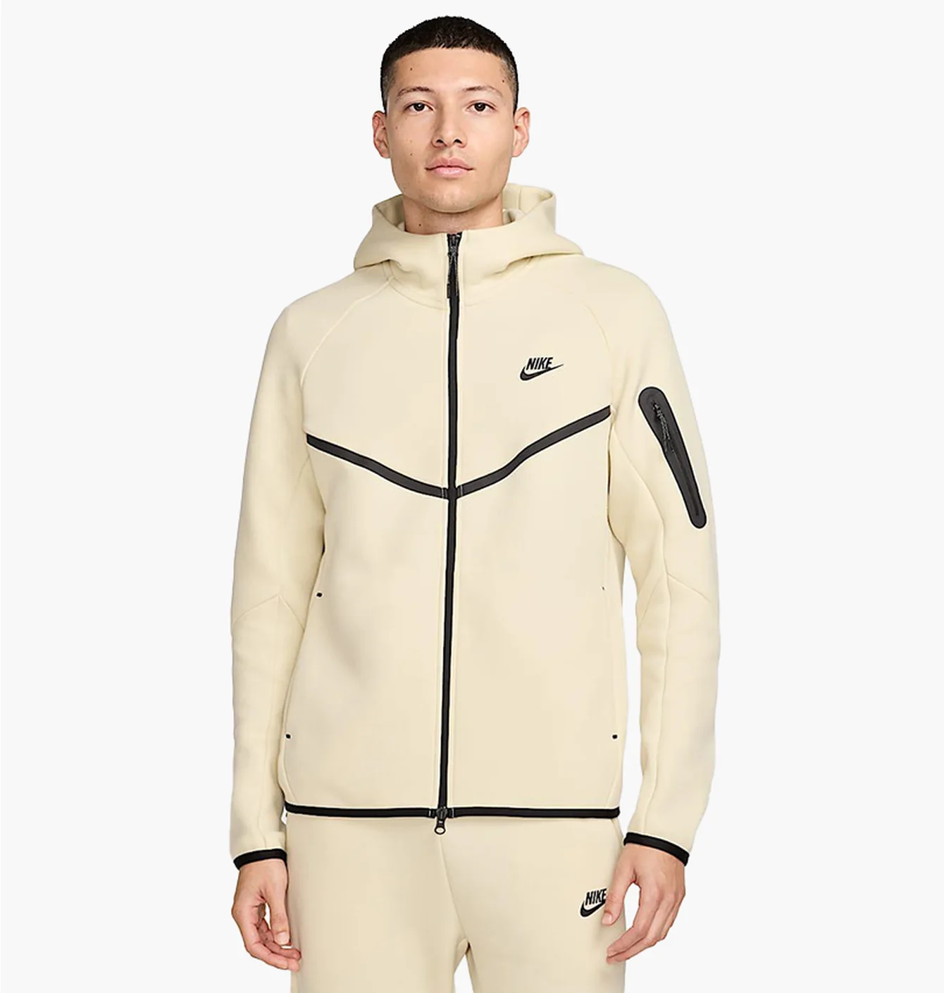 Толстовка чоловіча Nike Nk Tech Fl. 2025 Beige HV0949-234
