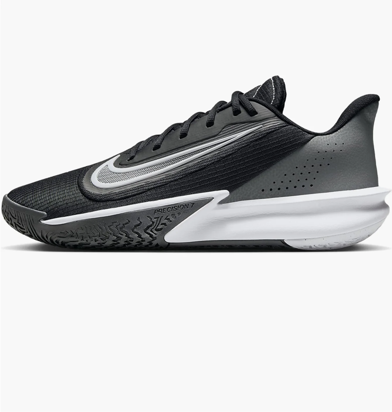 Кросівки чоловічі Nike Precision 7 Black/Grey FN4322-005