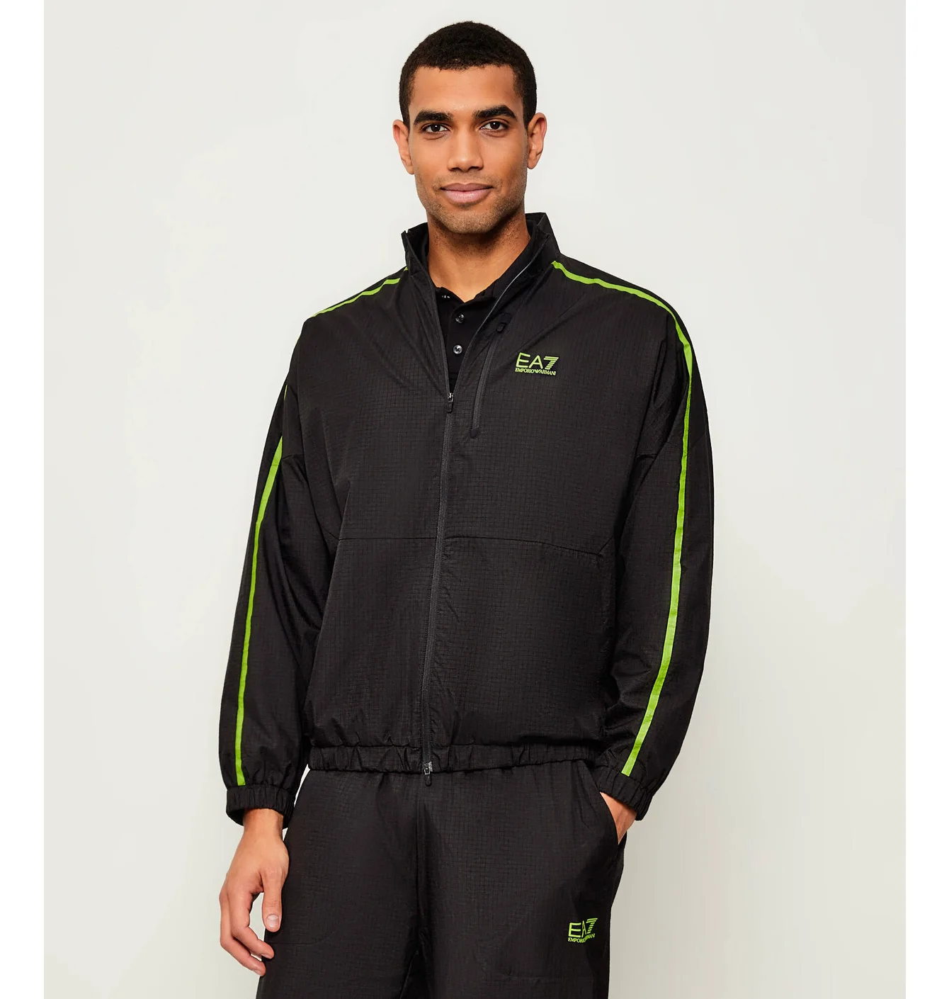 Спортивний костюм чоловічий EA7 Emporio Armani Dynamic Athlete Technical Fabric Ventus7 Black 7M000645-AF13415