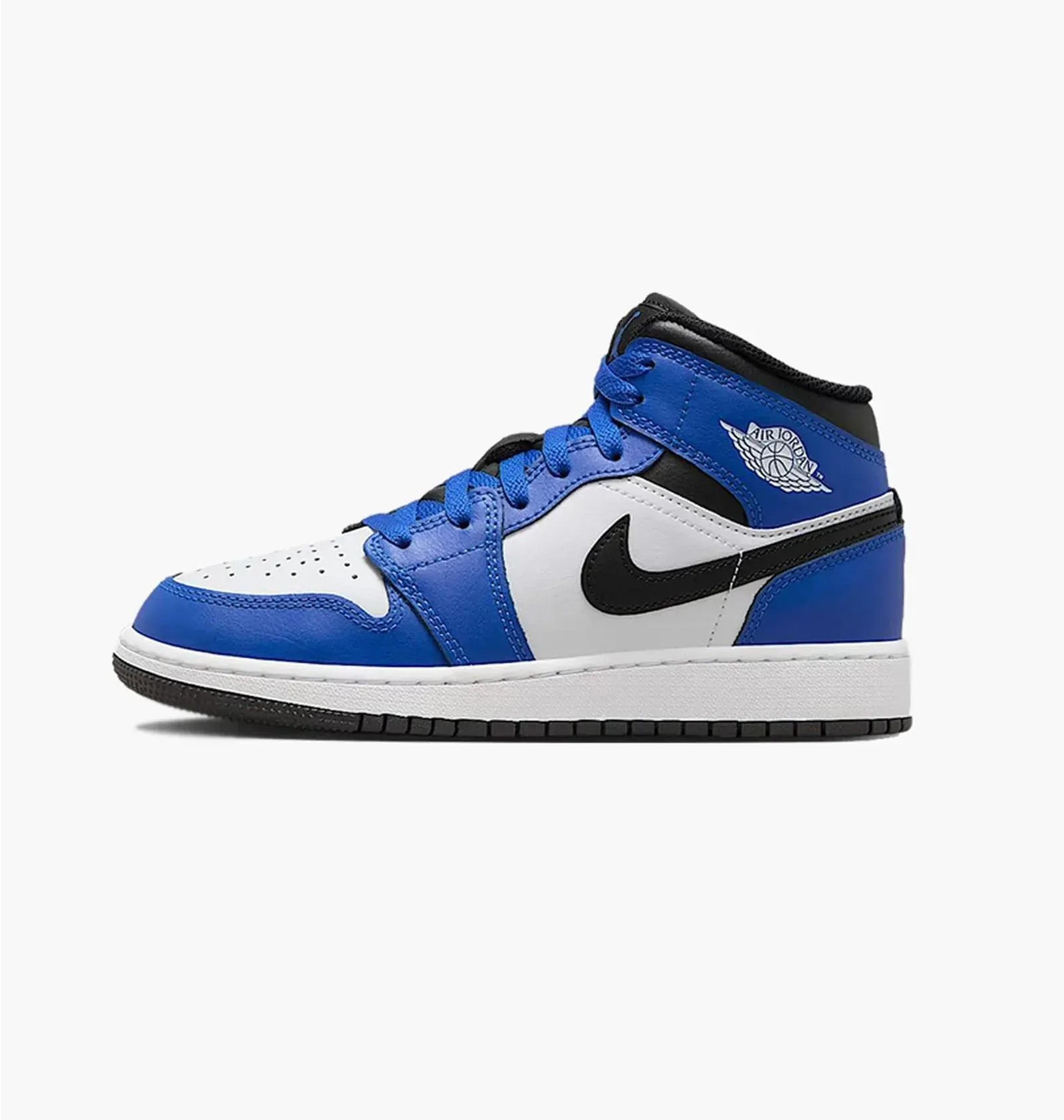 Кросівки жіночі Jordan 1 Mid (Gs) Blue/White (DQ8423-402)