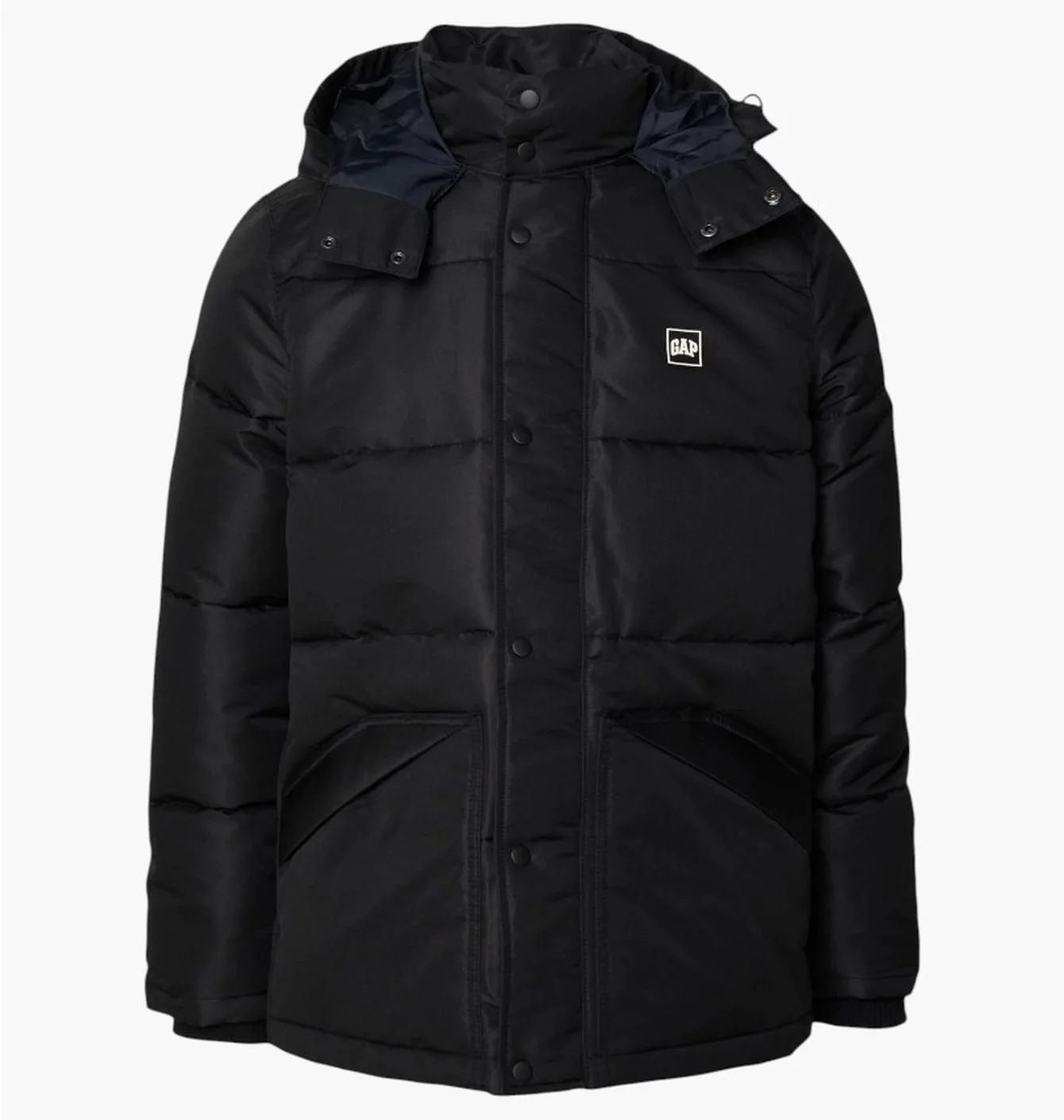 Пуховик чоловічий Gap Logo Black GP022T03A-Q11