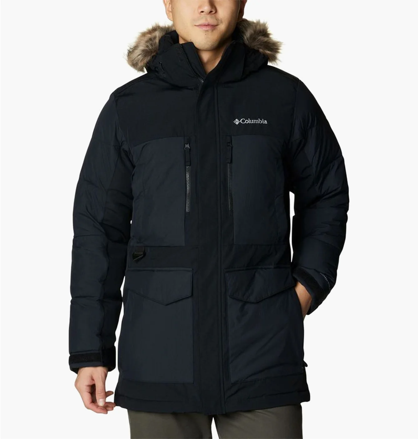 Парка чоловіча Columbia Marquam Peak Fusion Parka, L Black WM5559-010