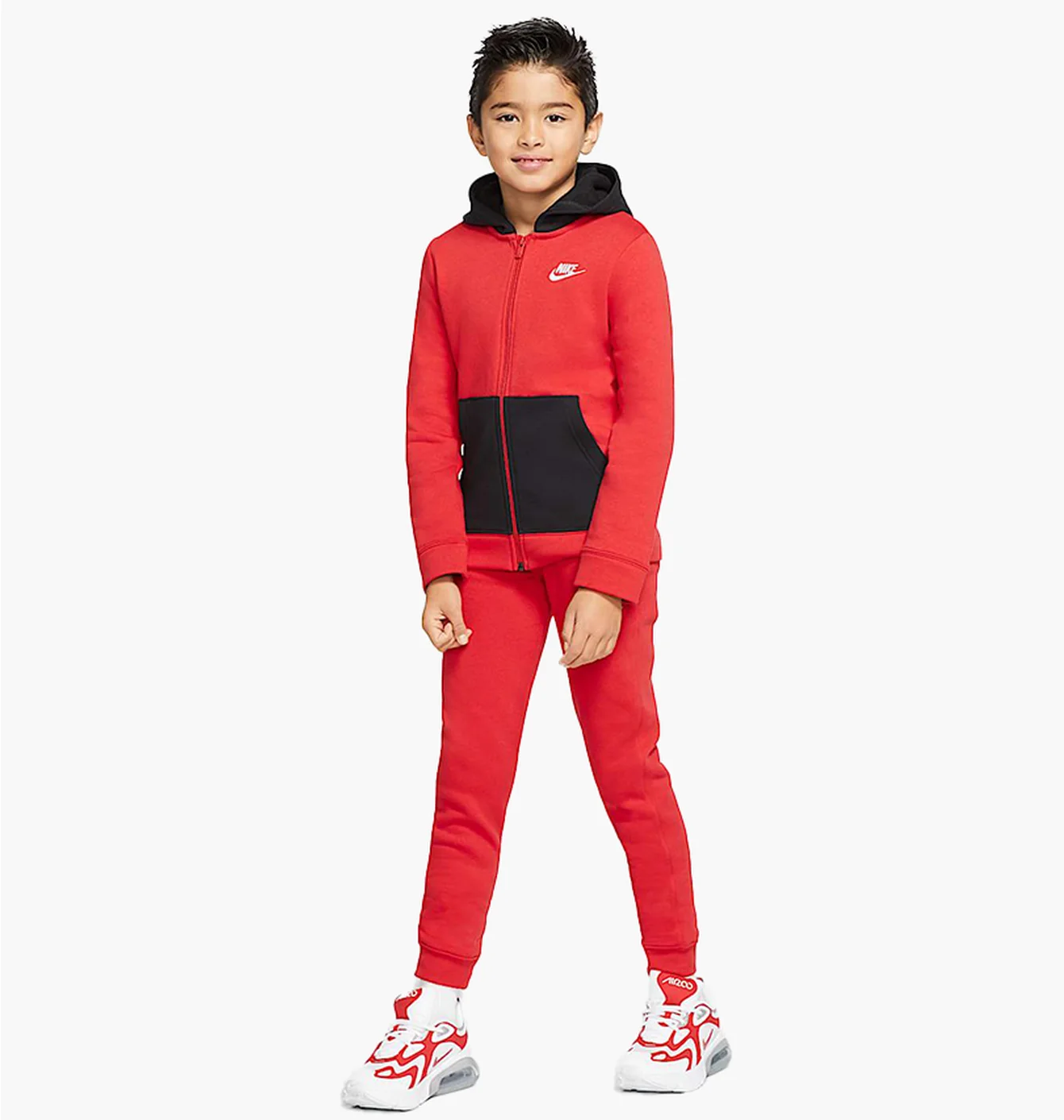 Спортивний костюм дитячий Nike Nsw Core Bf Trk Suit Red/Black BV3634-657