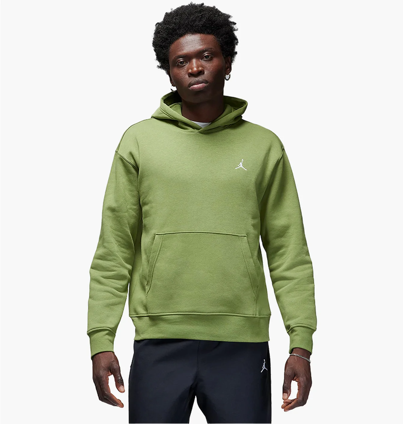 Худі чоловіче Air Jordan Essentials Fleece Pullover Green FJ7774-340