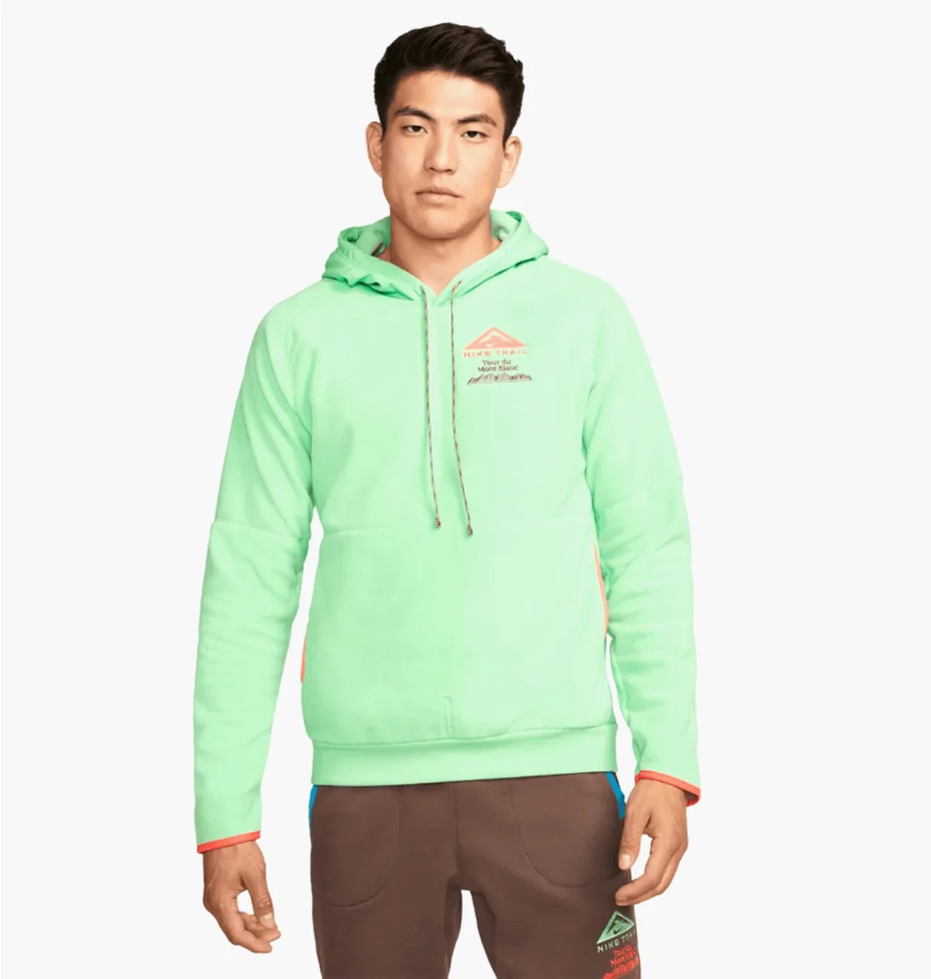 Худі чоловіче Nike Trail Mount Blanc Green Dr2582-308