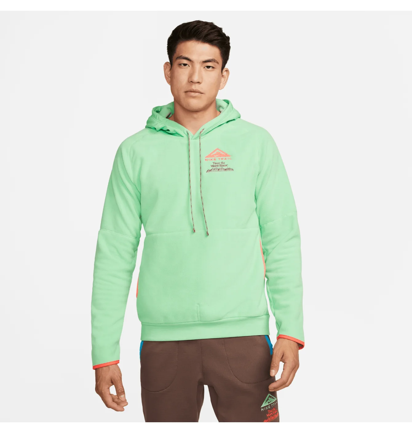 Худі чоловіче Nike Trail Mount Blanc Green Dr2582-308