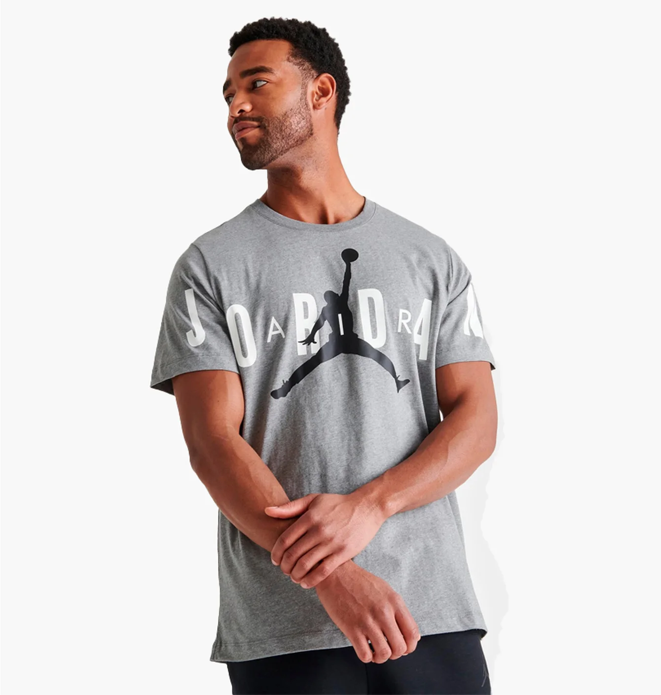Футболка чоловіча Air Jordan Air Stretch T-Shirt Grey Dv1445-091