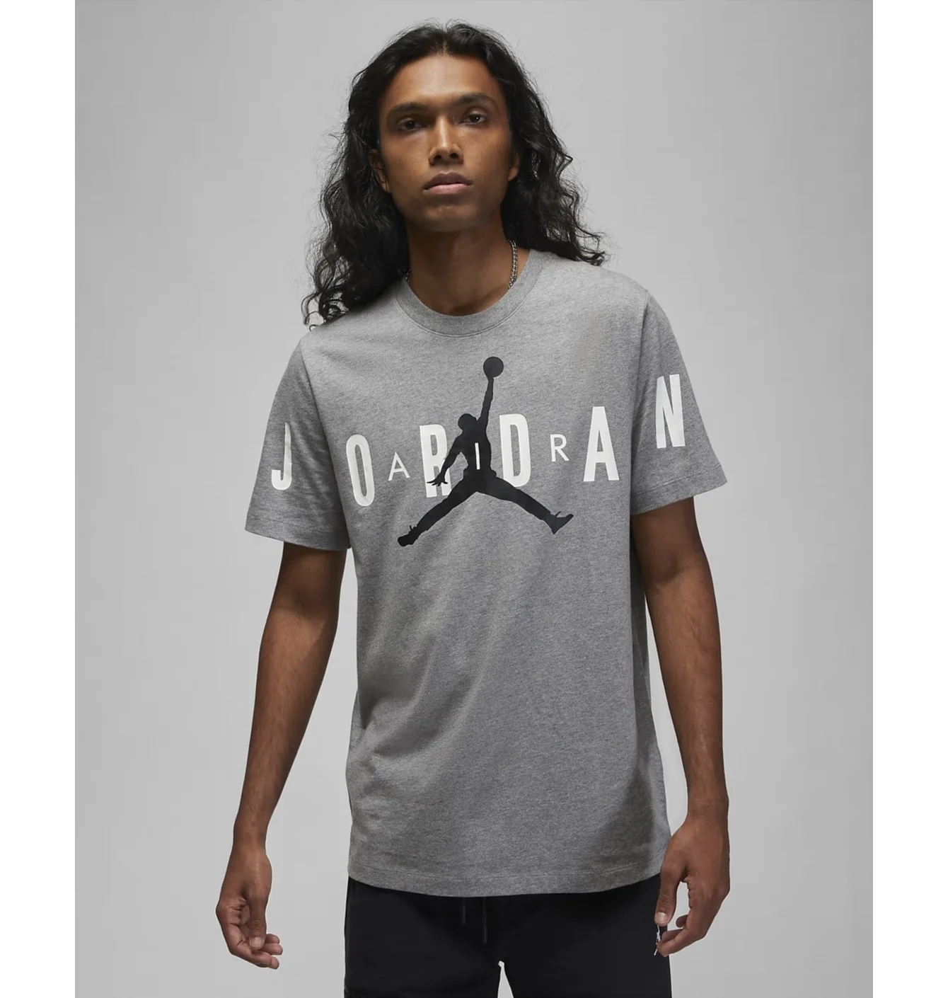 Футболка чоловіча Air Jordan Air Stretch T-Shirt Grey Dv1445-091