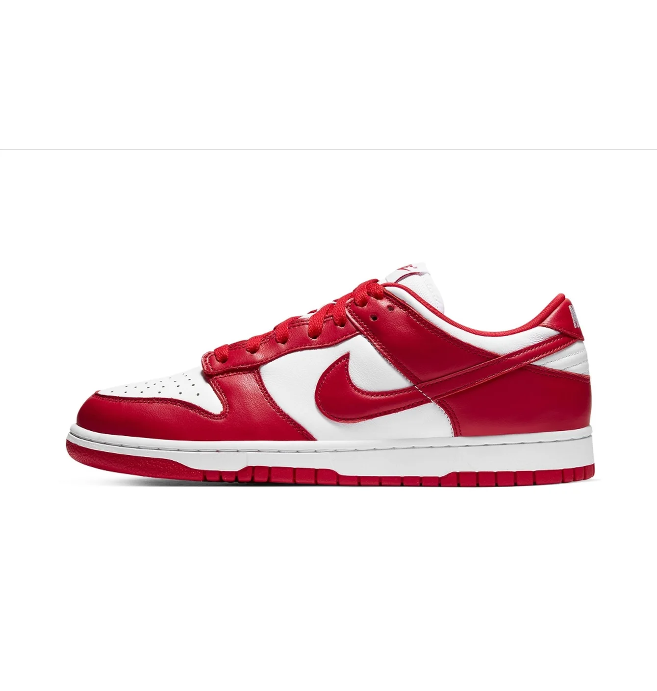 Кросівки чоловічі Nike Dunk Low Retro Sp White/Red CU1727-100
