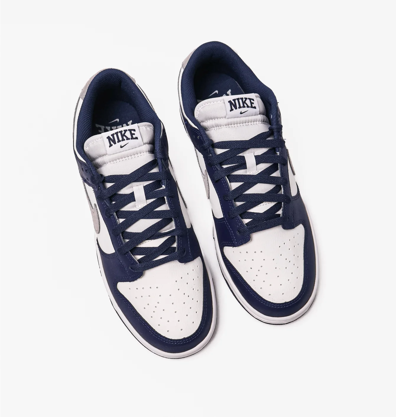 Кросівки чоловічі Nike Dunk Low White/Blue Fd9749-400
